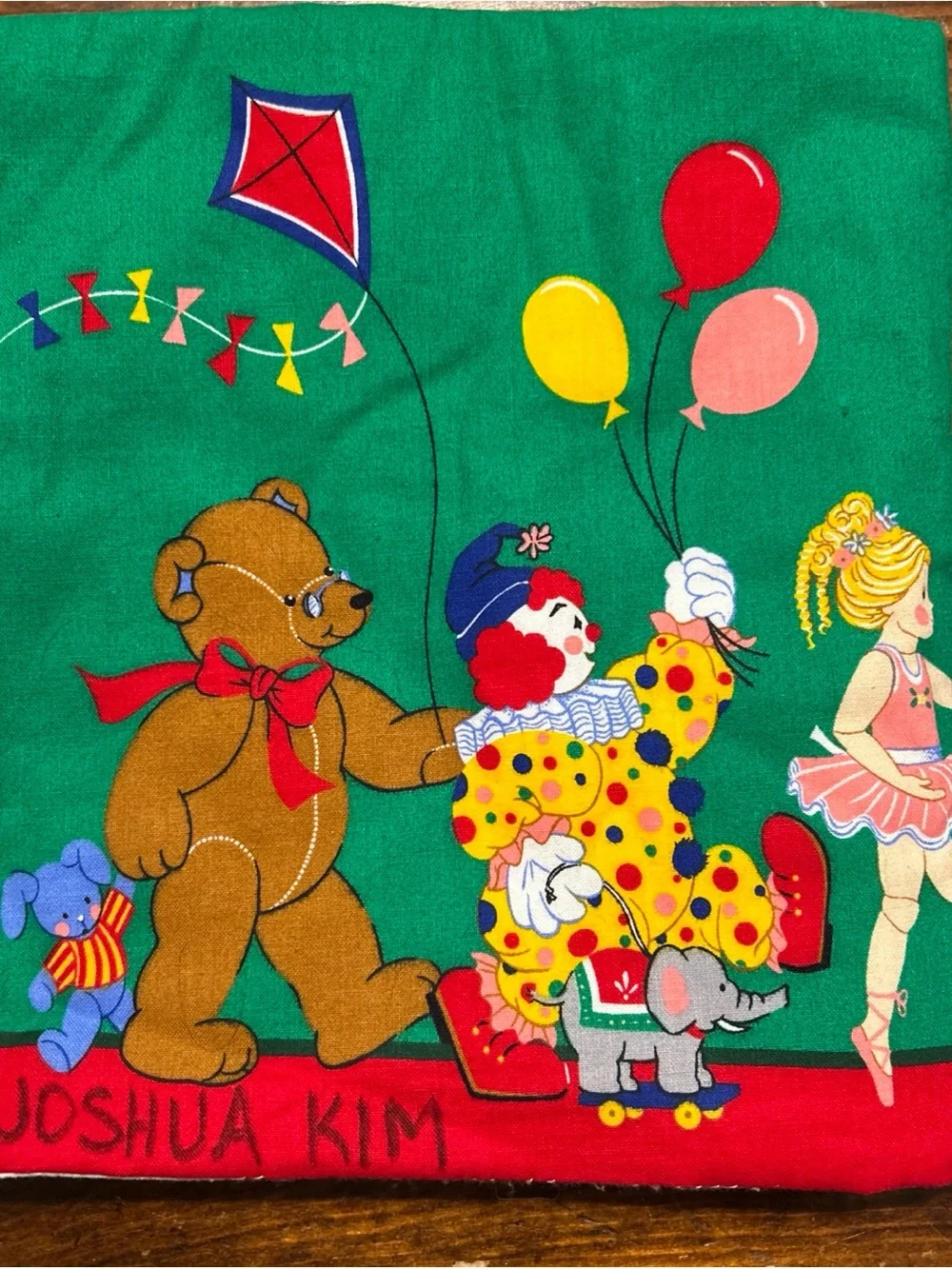 Littlest the Soldier Holiday Fabric Book